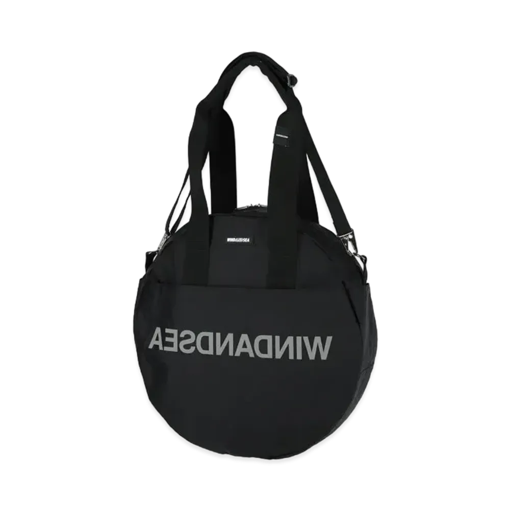 WIND AND SEA X-PAC X WDS ROUND SHOULDER BAG "Black"