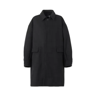 The North Face Compilation Wool Overcoat "Mix Charcoal"
