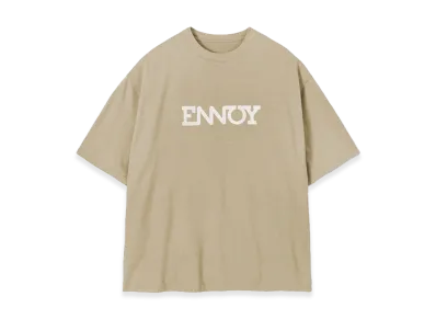 ENNOY Electric Logo Fade T-Shirt "Beige"