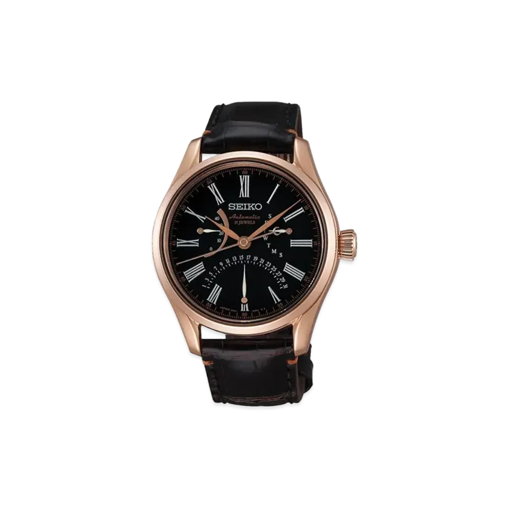 SEIKO Presage Mechanical Prestige Lacquer Dial Model "Black" SARD012