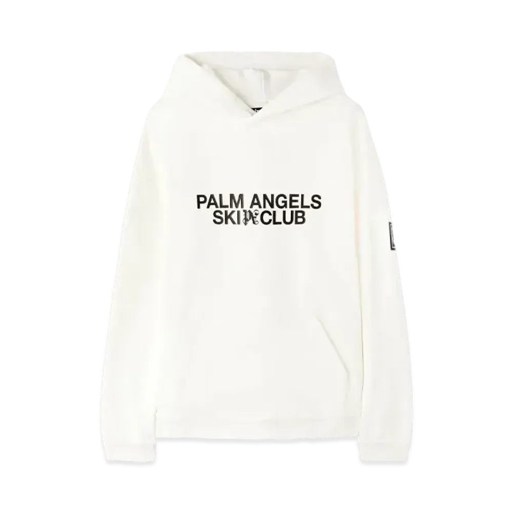 PALM ANGELS PA Ski Club Hoodie "Butter/Black"