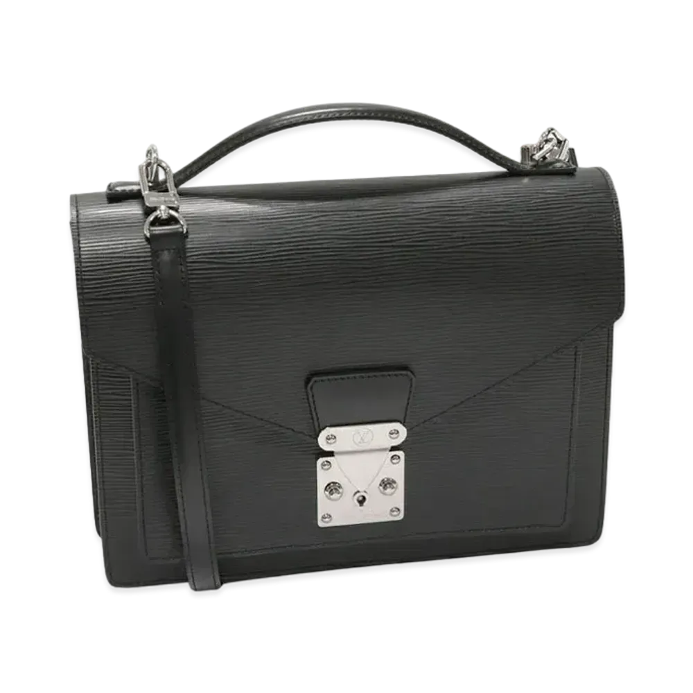 Louis Vuitton Monceau Epi Leather "Noir"