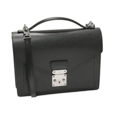 Louis Vuitton Monceau Epi Leather "Noir"