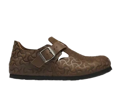 BIRKENSTOCK London Single Strap "Carafe Semi/Vegetable Tan"