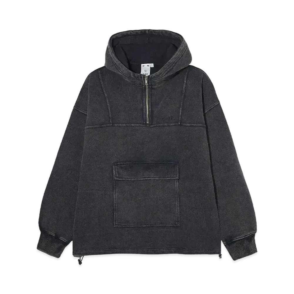 X-Girl Anorak Sweat Top "Black"
