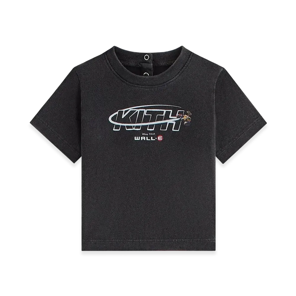 Kith x Disney Pixar Baby WALL-E Orbit Vintage Tee "Black"