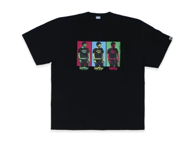 SAPEur x MASATOSHI HAMADA Traffic Light S/S T-Shirt "Black"