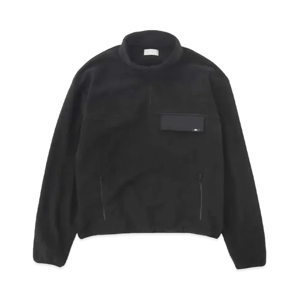 WIND AND SEA Fleece L/S Pullover "Black"