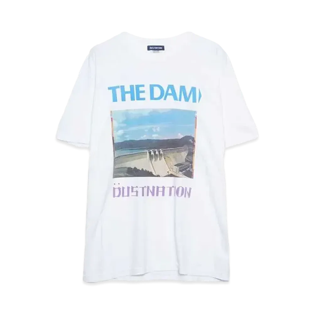 DUSTNATION THE DAM S/S TEE "WHITE"