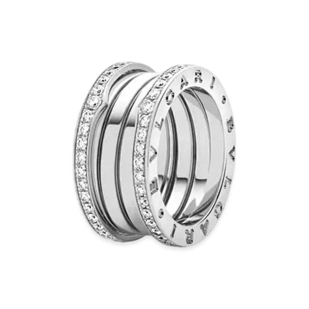 BVLGARI B.Zero1 Ring Diamond "White Gold"