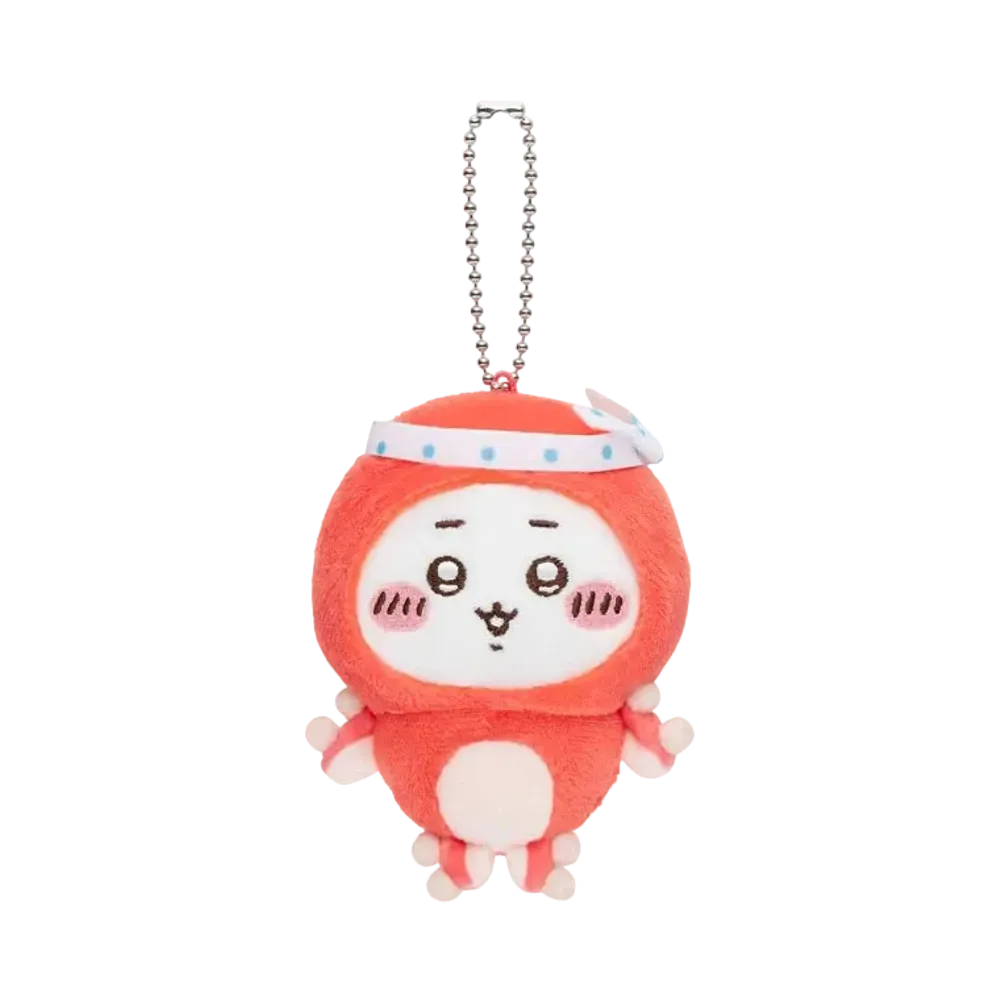Gray Parka Service -Chiikawa Octopus Squid Kuji- D Prize Octopus Squid mascot Chiikawa