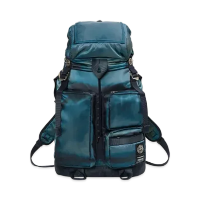 PORTER x Stone Island Backpack "Blue"