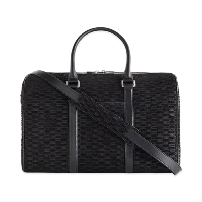Kith Monogram Suede Traveler K40 Bag "Black"