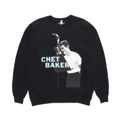 WACKO MARIA CHET BAKER / SWEAT SHIRT #3 "Black"