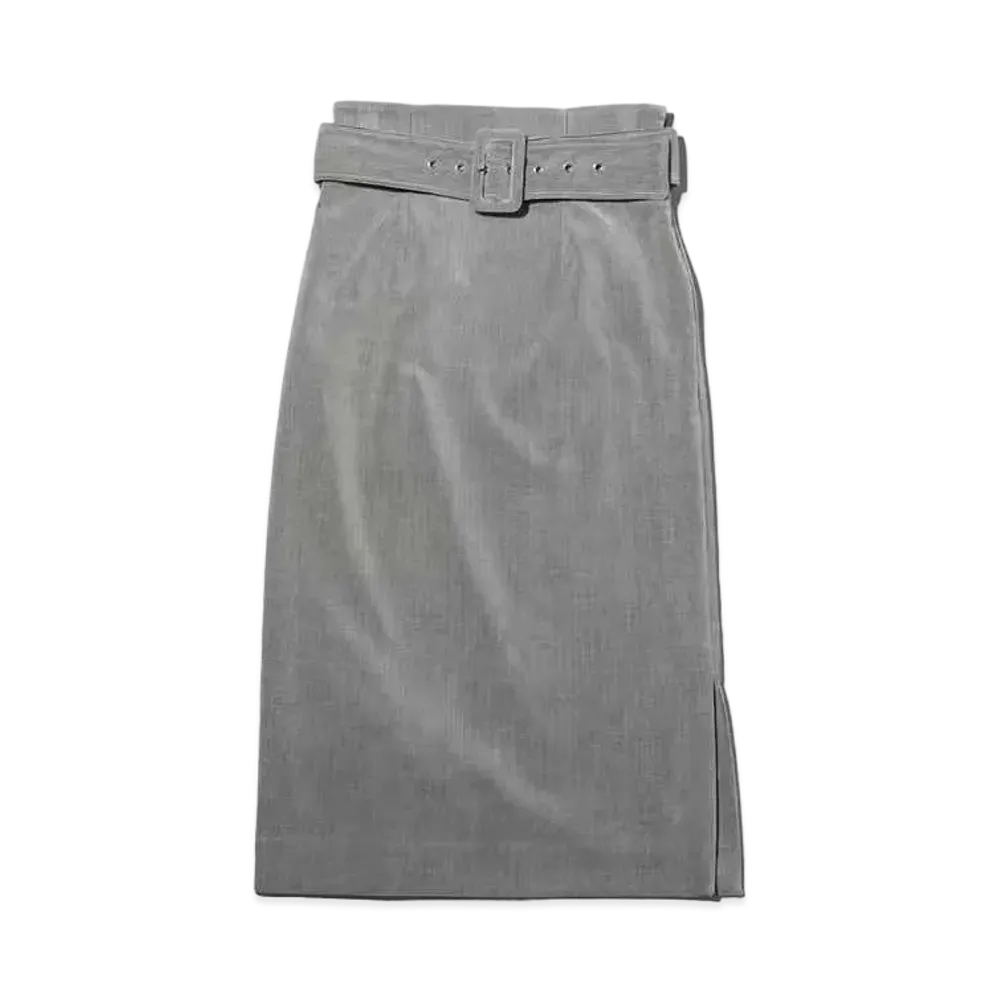 atmos pink Cordy Roy Pencil Skirt "Gray"