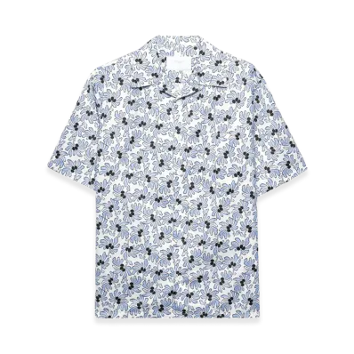 PRADA Pongé Shirt "Light Blue"