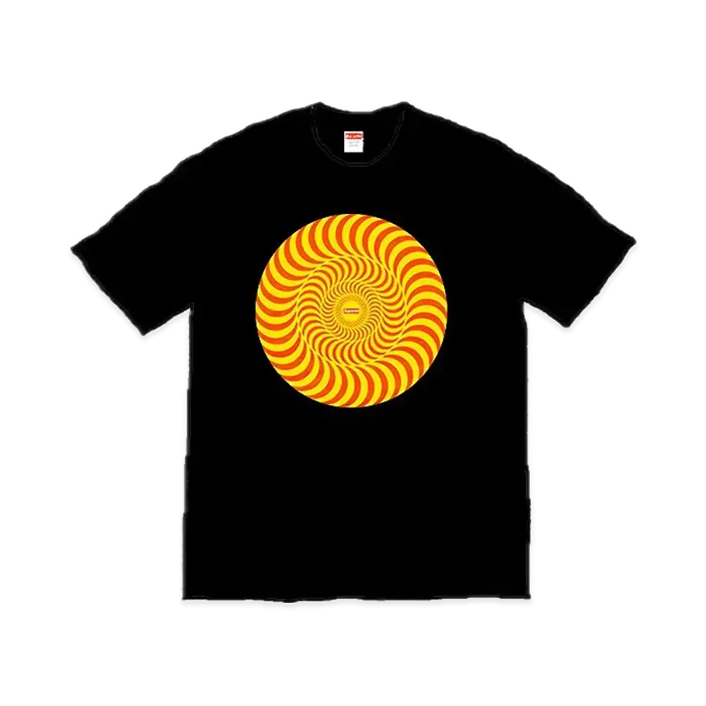 Supreme x Spitfire Classic Swirl T-Shirt "Black"
