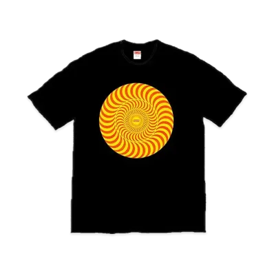 Supreme x Spitfire Classic Swirl T-Shirt "Black"