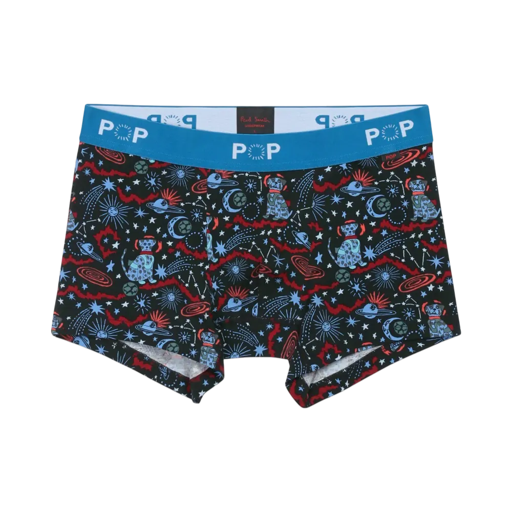 Paul Smith Space Dog Boxer Shorts "Black"