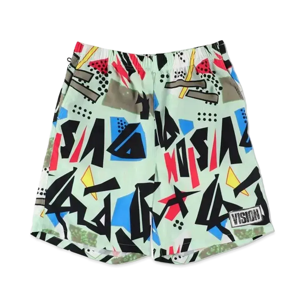 WIND AND SEA x VISION Graphic Half Pants "Mint"
