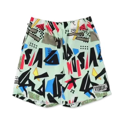 WIND AND SEA x VISION Graphic Half Pants "Mint"