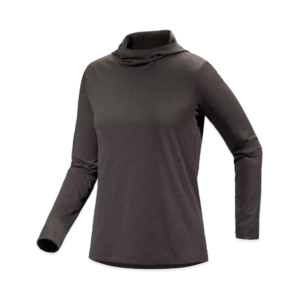 ARC'TERYX Women's Teema Hoody X000007295 "Black Hether"