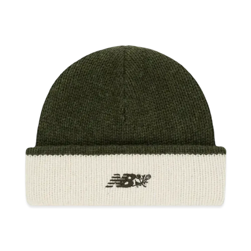Aime Leon Dore x New Balance 997 Two Tone Wool Beanie "Green"
