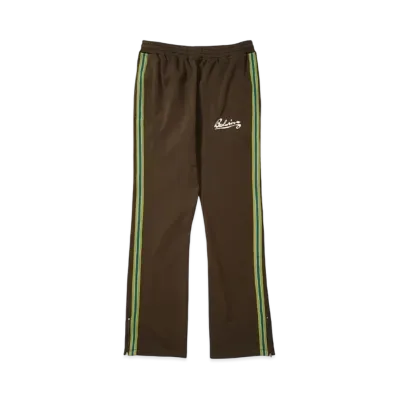 Bedwin & the heartbreakers 10L FLARED JERSEY PANTS "JIMI" "BROWN"