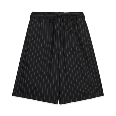 Y-3 Pinstripe Sport Uniform Shorts "Black"