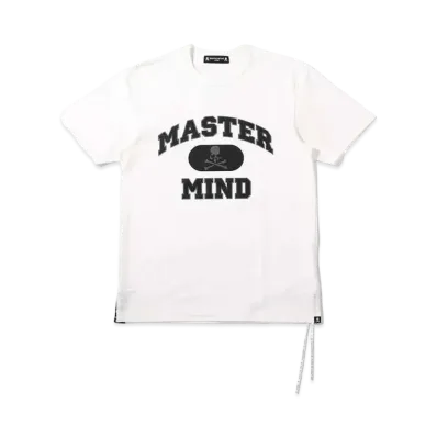 mastermind JAPAN College Tee "White"