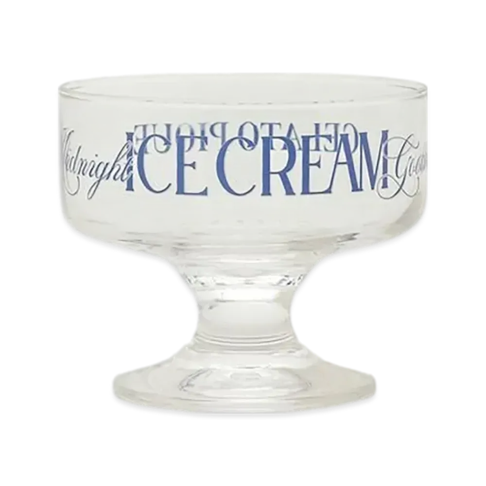 GELATO PIQUE Cool Collection Ice Cream Glass "Blue"