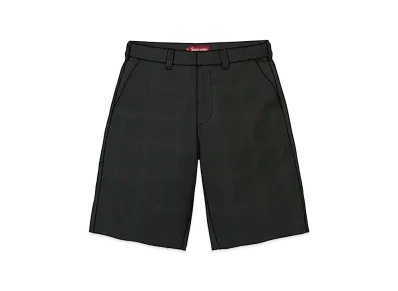 Supreme Work Short "Black Plaid"