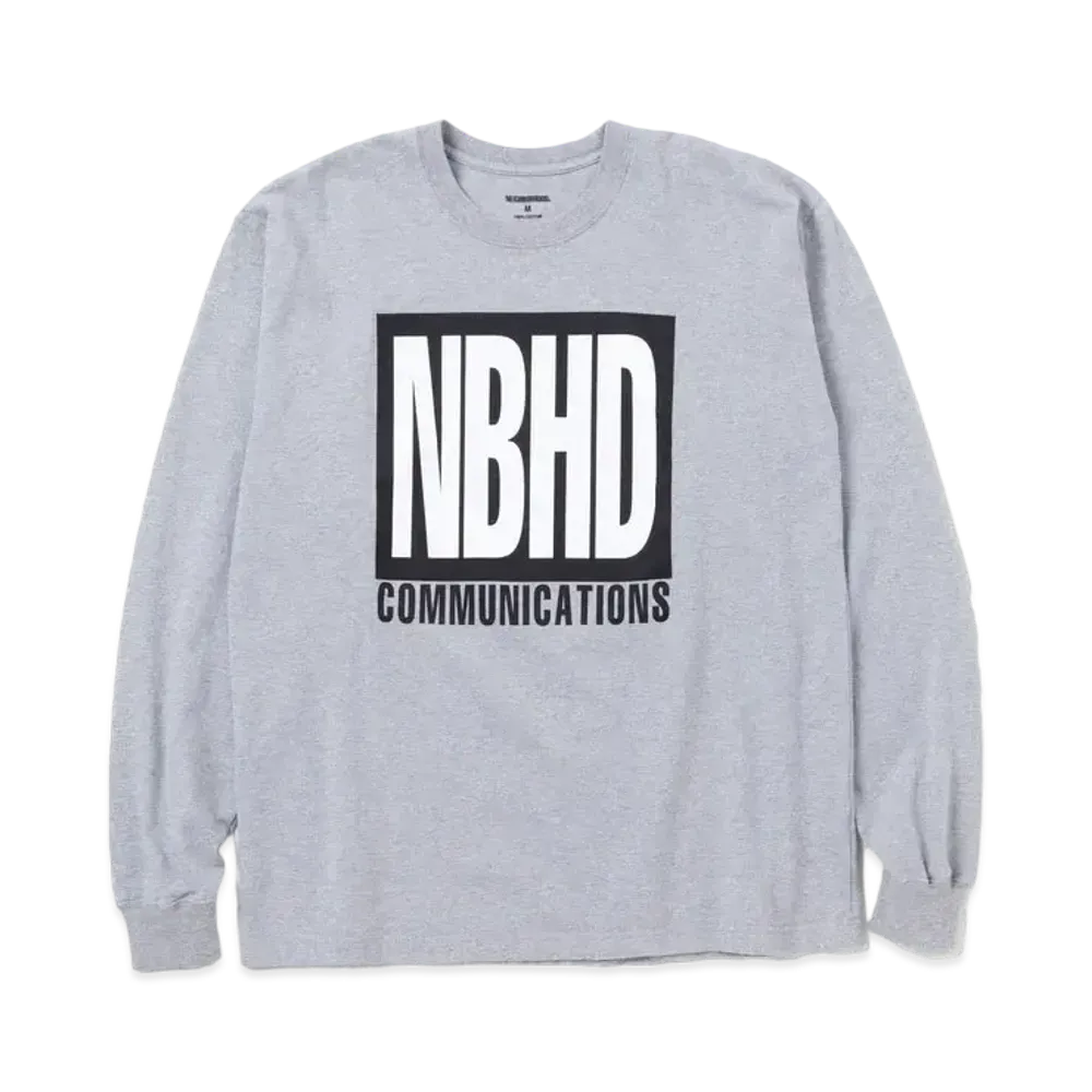 NEIGHBORHOOD NH . Tee LS-4 "Gray"