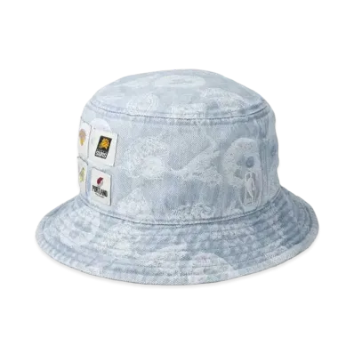 WIND AND SEA x NBA Denim Hat "Blue"