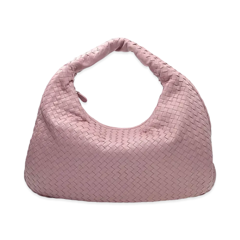 Bottega Veneta Lambskin Hand Bag "Pink"