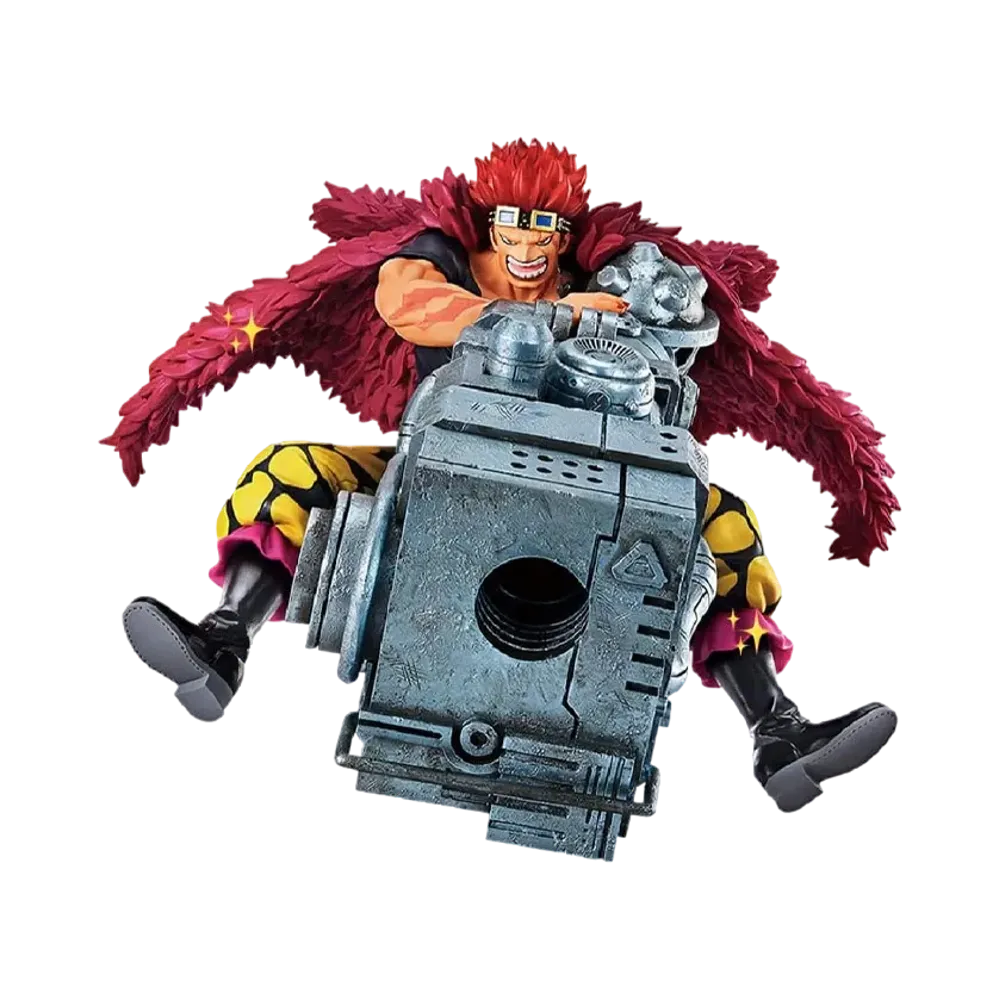 BANDAI "Ichiban Kuji" -One Piece BEYOND THE LEVEL- C Prize Eustace Kidd Figure Arms Purse Model