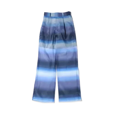 atmos pink Gradient See-Through Pants "Blue"