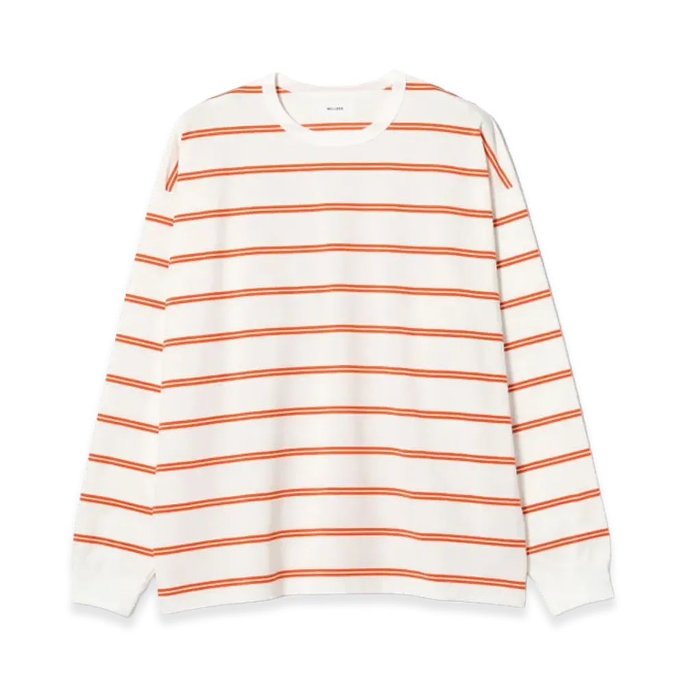 WELLDER Stripe Long Sleeve "Orange"