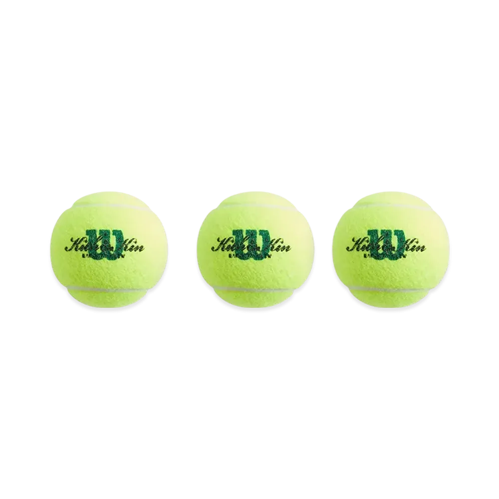 Kith x Wilson Tennis Ball 3-Pack "Yellow"