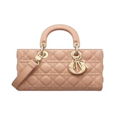 Dior Medium Lady D-Joy Bag Cannage Lambskin "Pink"