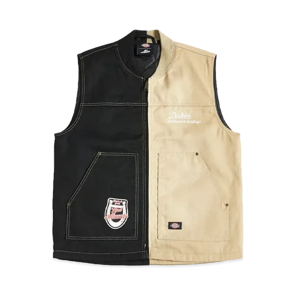 Dickies x END. "MOTORWORKS" Vest "Black"