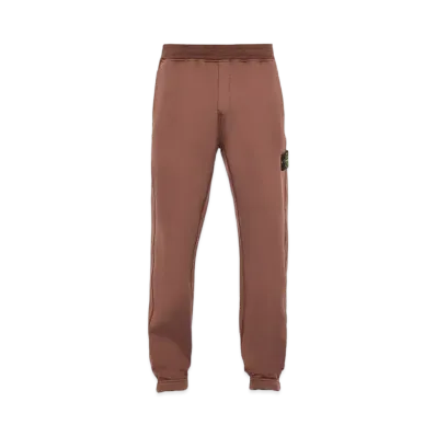 Stone Island 63347 COTTON NYLON FLEECE_REGULAR FIT "Mahogany Brown"