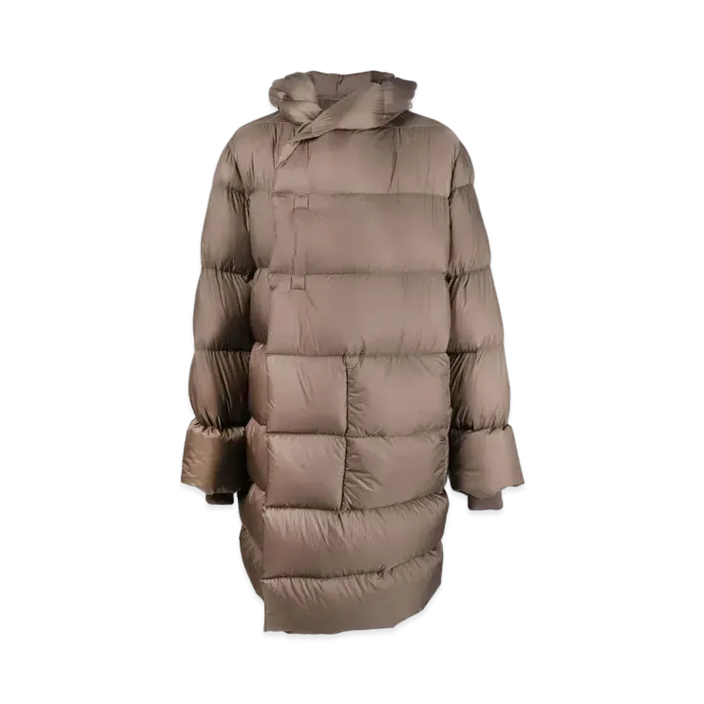 RICK OWENS Down Coat "Brown"