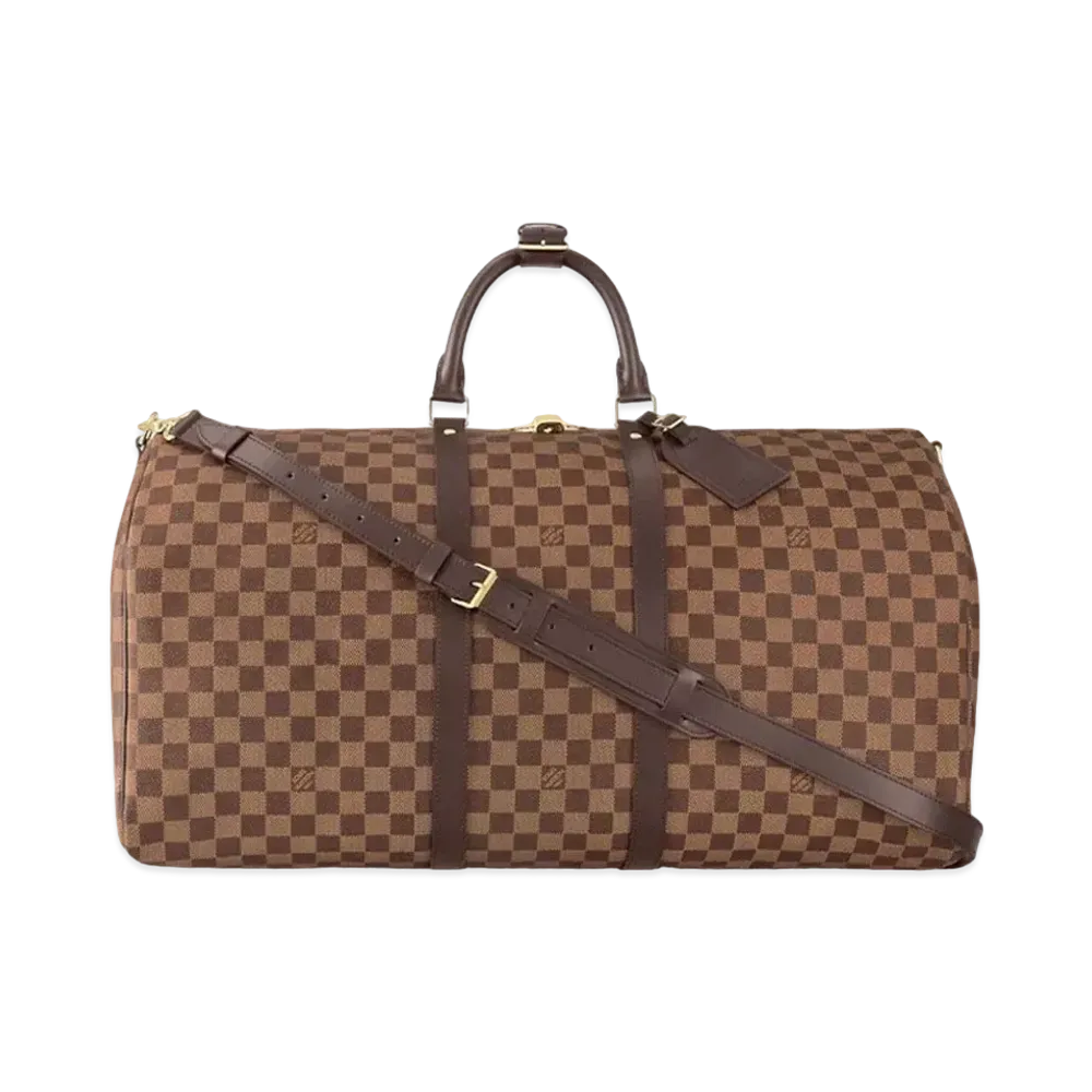 Louis Vuitton Keepall Bandouliere 55 Damier Ebene