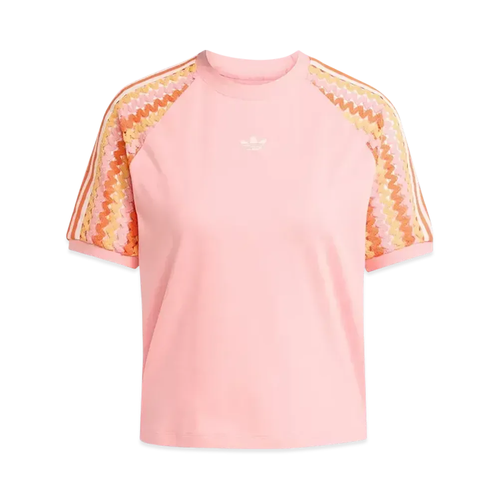 adidas Originals Summer Glow Cali Short Sleeve T-Shirt "Semi Pink Spark"