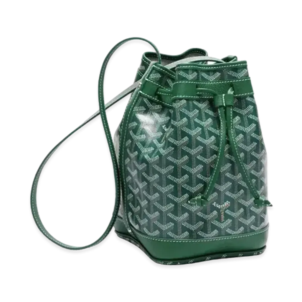 Goyard Petit Flot Bucket Bag "Green"
