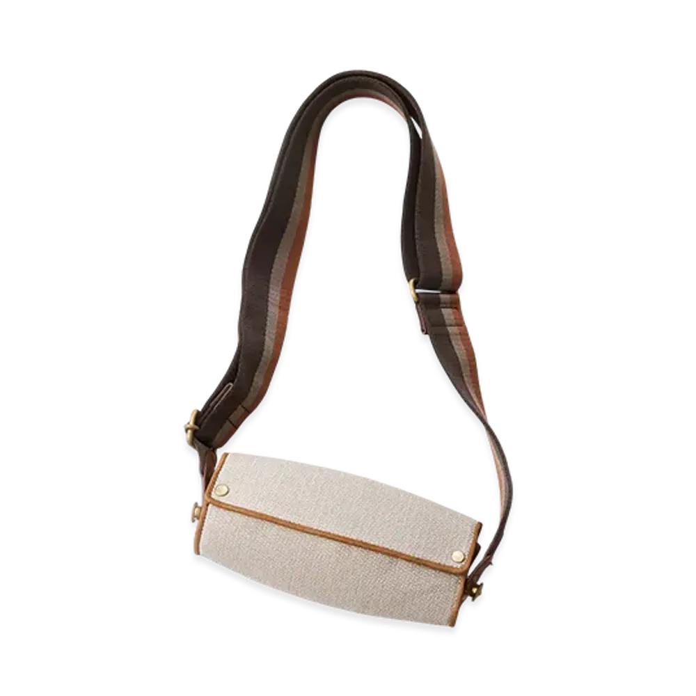 NICENESS F.Balin Glass Bag - Herringbone "Khaki"