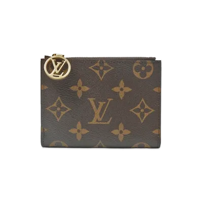 Louis Vuitton Portefeuille Lisa Monogram Wallet "Brown/Orange"