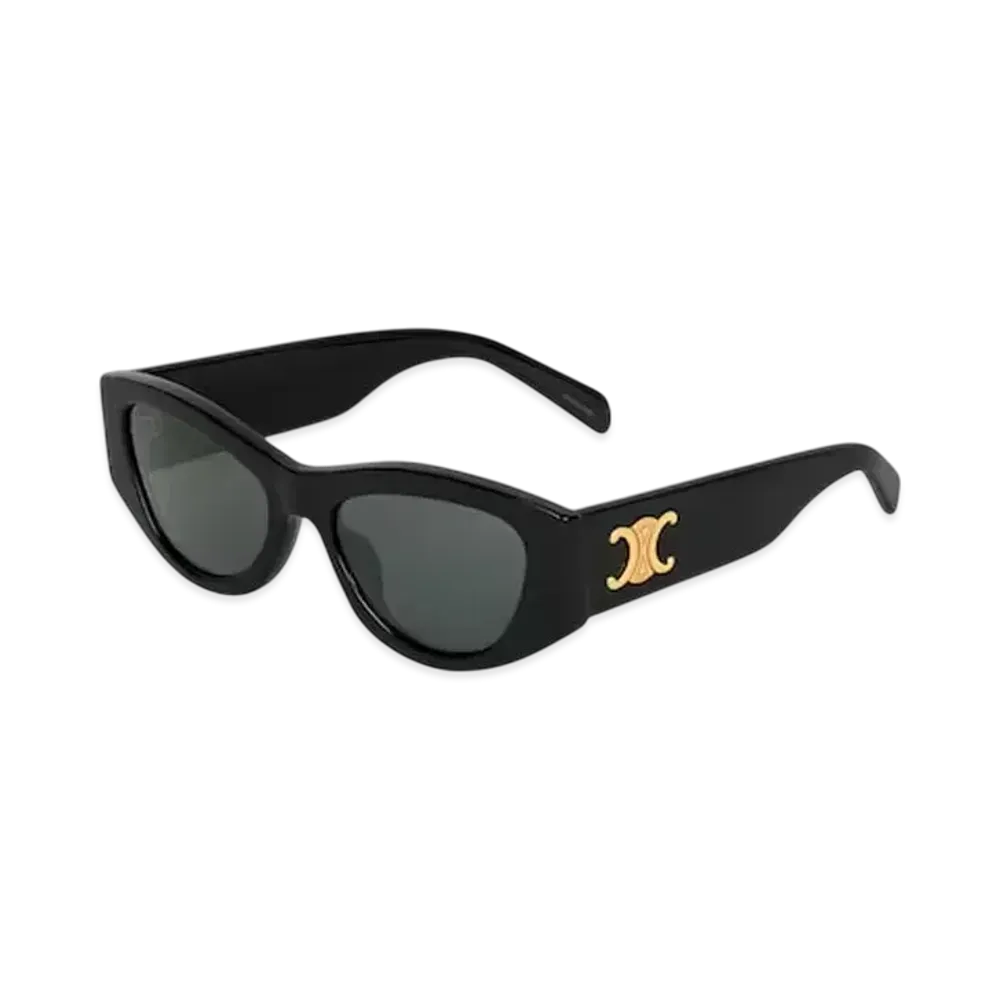 CELINE Triomphe 15 Sunglasses in Acetate "Black"
