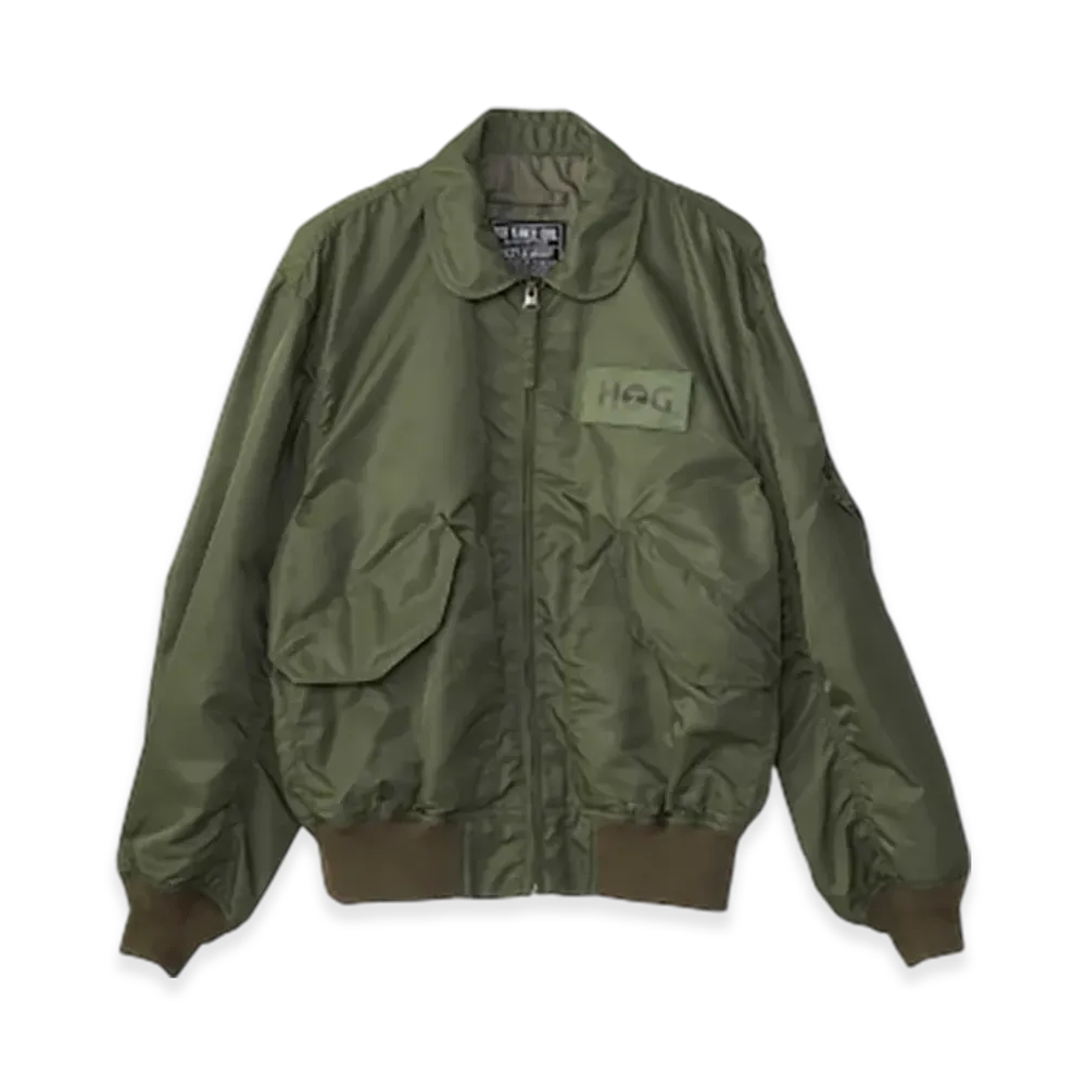 HYSTERIC GLAMOUR HG Symbol Logo CWU-36P Jacket "Khaki"